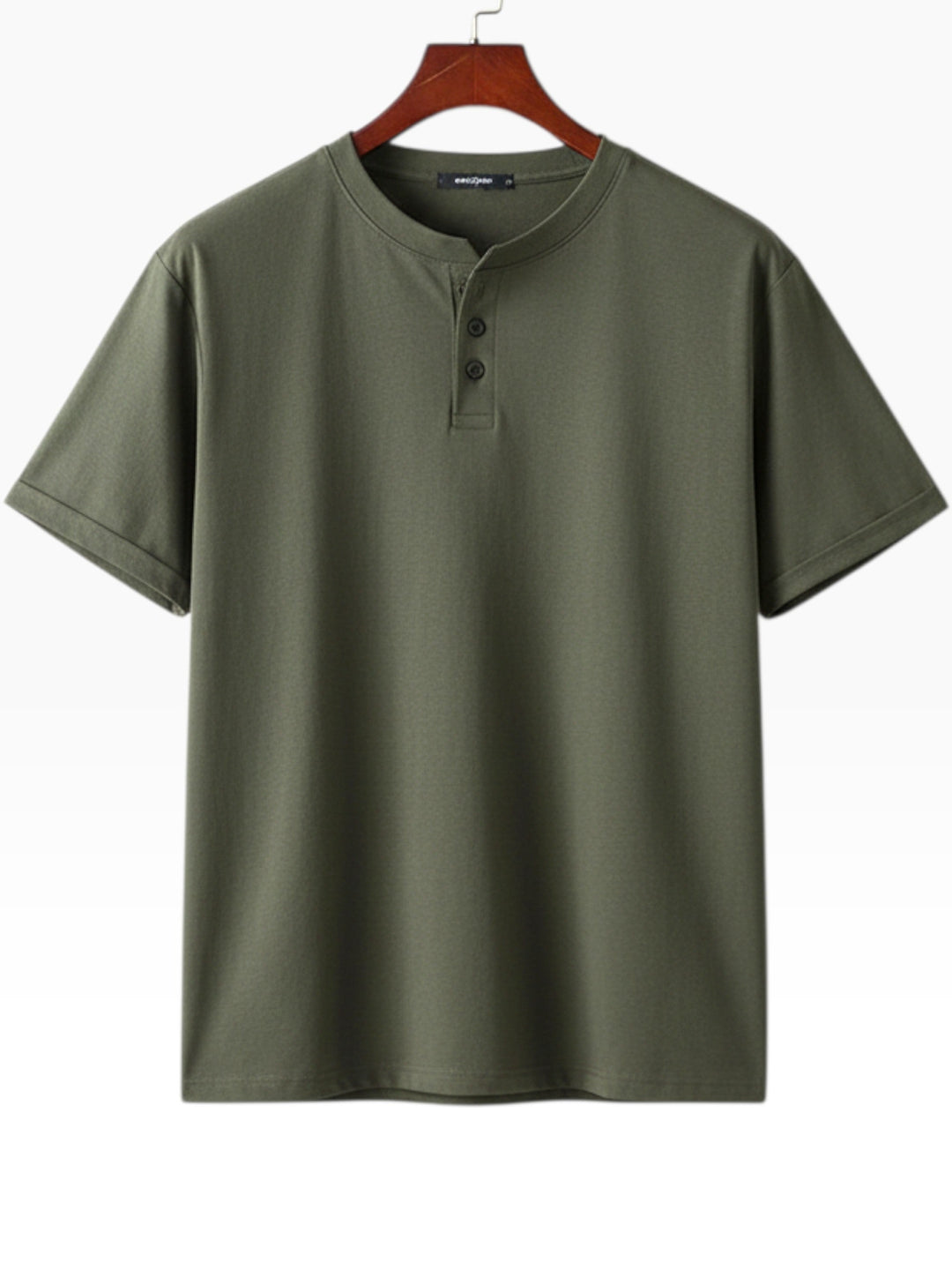 LUMEN TALLINN | Camisa Henley Atemporal con Corte Preciso