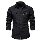 CAMISA DE DENIM SLIM