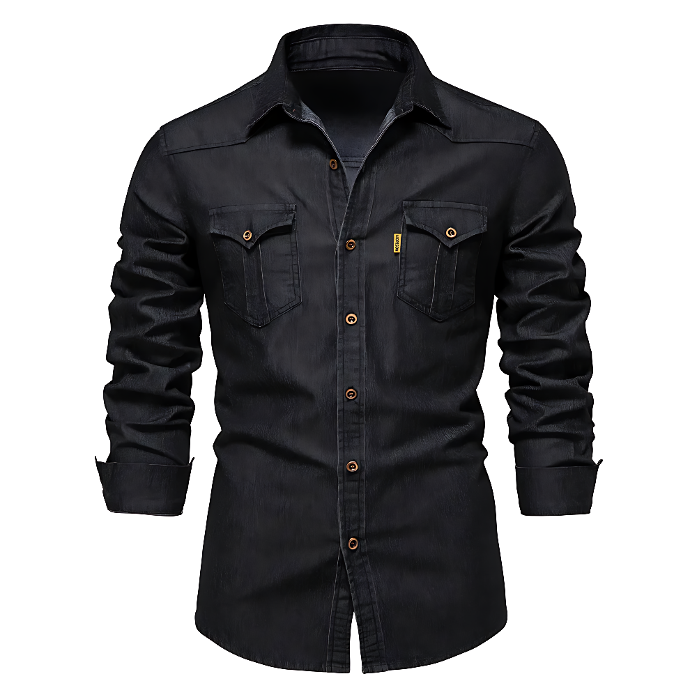 CAMISA DE DENIM SLIM