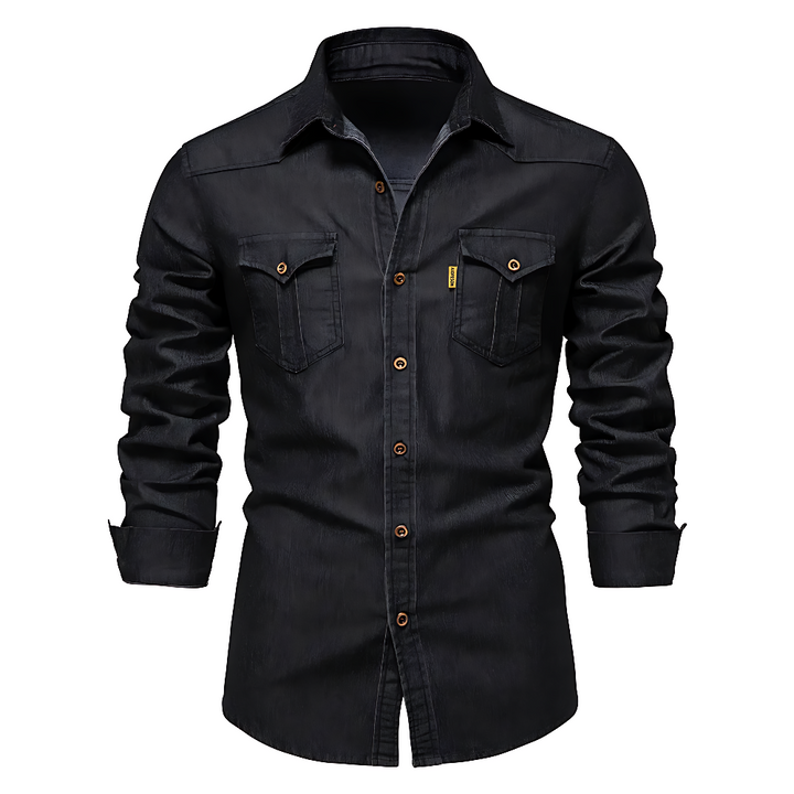 CAMISA DE DENIM SLIM