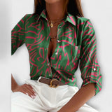 Maria - Blusa con Cuello Clásico