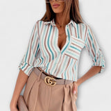 Maria - Camisa con cuello clásico